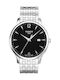 Tissot Tradition Мъжки Часовник 42мм На Батерия Със Сребрист Ацетилен Механизъм