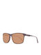 Helly Hansen Men's Sunglasses with Brown Plastic Frame and Polarized Lens HH5002 C03