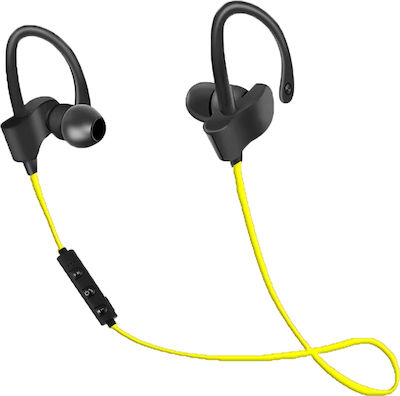 Esperanza EH188Y In-ear Bluetooth Handsfree Earphones with Sweat Resistance Yelloα