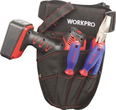 WorkPro Θήκη Μέσης Δραπάνου Υφασμάτινη 8 Θέσεων