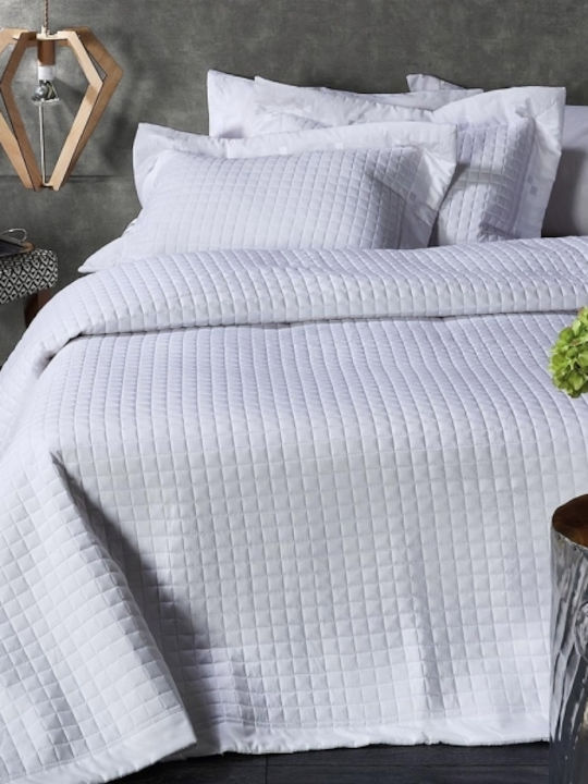 Whitegg Bridal Blanket Set King Size with 2 Pillowcases 220x240 cm