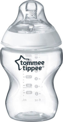 Tommee Tippee Plastic Bottle Closer to Nature Anti-Colic with Silicone Nipple for 0+, 0+ m, months 260ml 1pcs