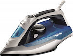 Primo PRSI-40276 Steam Iron 2600W with Stainless Steel Plate and Continuous Steam Supply 25g/min