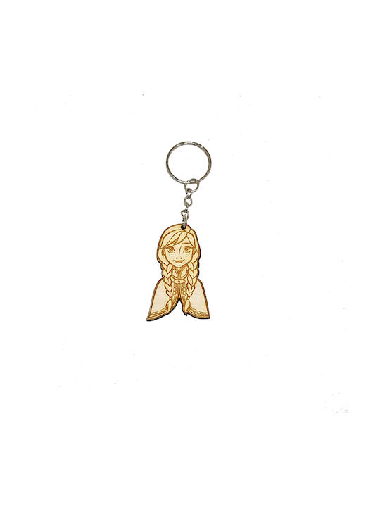 Wooden key ring Anna Ref.:2125