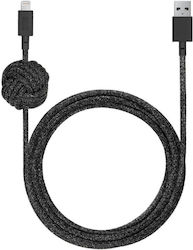 Native Union Night Cable Braided USB-A to Lightning Cable Μαύρο 3m Cosmos (NCABLE-KV-L-CS-BLK)