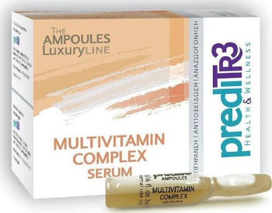 Preditr3 Multivitamin Complex Αντιγηραντικό Serum Προσώπου με Βιταμίνη E & Πεπτίδια 2ml