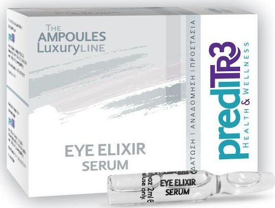 Preditr3 Elixir Moisturizing Serum Eyes with Hyaluronic Acid for Dark Circles & Revitalization 2ml