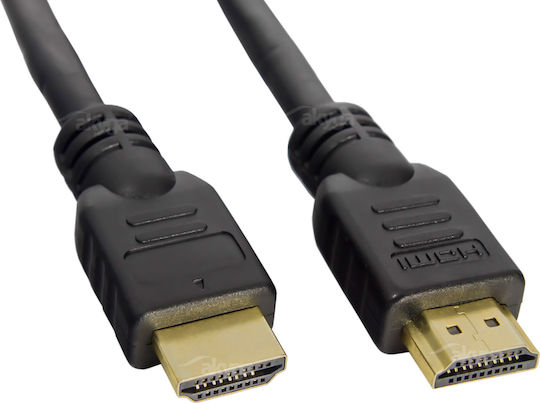 Akyga HDMI 1.4 Hochgeschwindigkeits 1080p 120Hz Winkel Kabel HDMI-Stecker - HDMI-Stecker 15m Schwarz