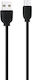 Remax Regular USB 2.0 to micro USB Cable Μαύρο 1m (Suji)