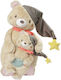 Fehn Ζωάκι XL Bear Bruno από Ύφασμα για Νεογέννητα