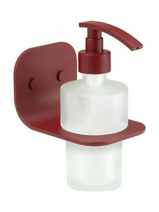 Sanco Avaton Wall Mounted Glass Dispenser Red