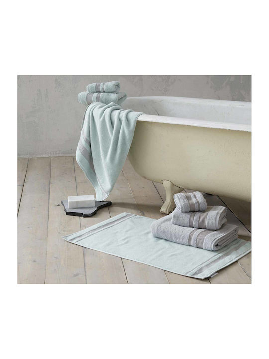 Nima Bath Mat Cotton Juniper 20662 Mint 50x80cm