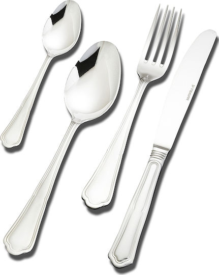 SP Tableware Palladium Set de Tacâmuri Inoxidabil Argintiu 30buc