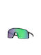 Oakley Sutro Men's Sunglasses with Black Plastic Frame and Green Mirror Lens OO9406-03