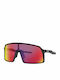 Oakley Sutro Sonnenbrillen mit Schwarz Rahmen und Lila Linse OO9406-08