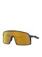 Oakley Sutro Men's Sunglasses with Black Plastic Frame and Yellow Mirror Lens OO9406-05