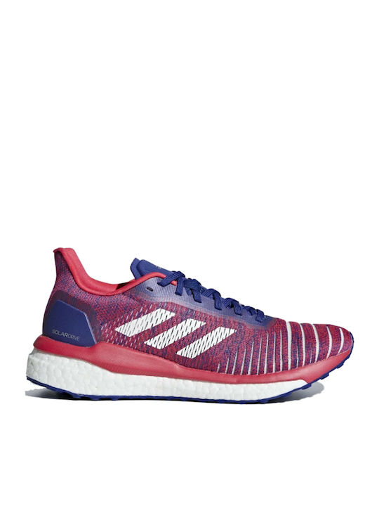 Adidas Performance Solar Drive Γυναικεία Αθλητικά Παπούτσια Running Shock Red / Active Blue / Cloud White