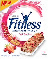 Nestle Fitness Cereal Bar with Red Berries (6x23.5gr) 141gr