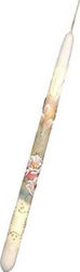 Easter Candle Handmade White 19-100