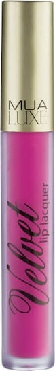 MUA Luxe Velvet Lip Lacquer Long Lasting Liquid Lipstick Velvet Vivacity 6ml