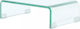 vidaXL Desktop Stand Monitor Transparent (244126)