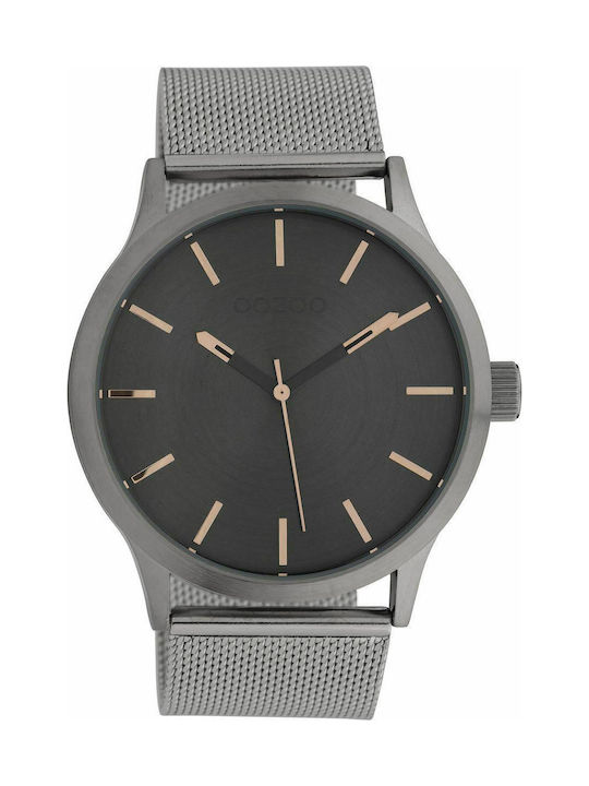 Oozoo Watch with Silver Metal Bracelet