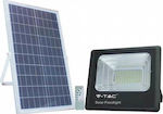 V-TAC Waterproof Solar LED Floodlight 35W Natural White 4000K with Remote Control IP65