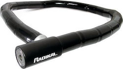 Radikal Антикражбена кука за мотоциклет с дължина 120см. Катинар за мотоциклет Черен Цвят