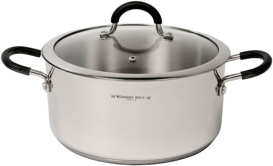 Ronneby Bruk Maestro Βαθιά Ανοξείδωτη Κατσαρόλα 5lt / 24cm