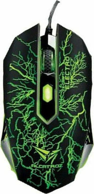 Alcatroz Xcraftcle Gaming Mouse Green