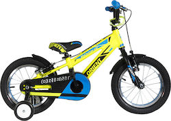 Orient Rookie 14" Παιδικό Ποδήλατo BMX με Σκελετό Αλουμινίου (2021) Κίτρινο