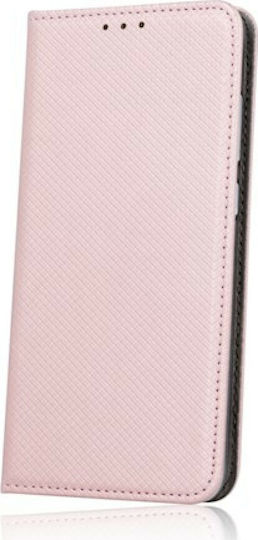 Book Δερματίνης Ροζ Χρυσό (Huawei Y7 2018/Y7 Prime 2018)