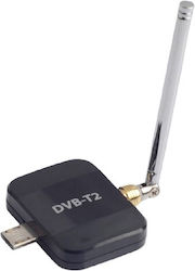 GNS100 TV Tuner for Smartphone/Tablet with Terrestrial Receiver DVB-T2 micro USB