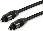 Equip Optical Audio Cable TOS male - TOS male Μαύρο 5m (147923)
