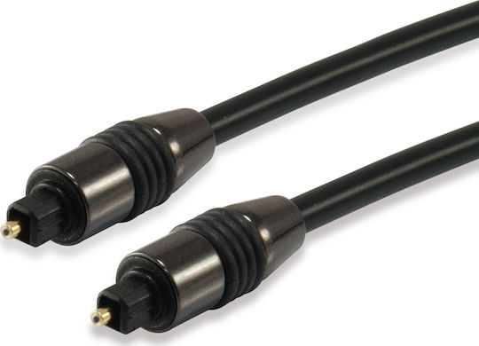 Equip Cablu Audio Optic TOS masculin - TOS masculin Negru 5m (147923)