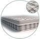 Achaia Strom Royal Air Διπλό Ορθοπεδικό Στρώμα Διπλής Όψης 140x200x30cm με Ανώστρωμα