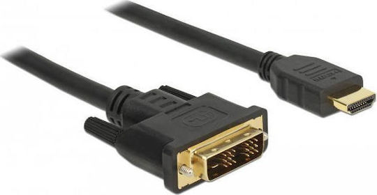 DeLock Cable DVI-D male - HDMI male 1.5m (85583)