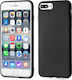 Silicone Back Cover 1.2mm Black iPhone 8/7 Plus