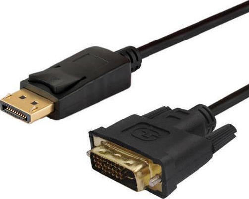 Savio Cable DVI-D male - DisplayPort male 1.8m (CL-106)