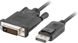Lanberg Kabel DVI-D-Stecker - DisplayPort-Stecker 3m Schwarz (CA-DPDV-10CU-0030-BK)