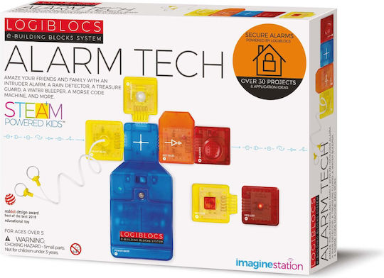Logiblocs Alarm Tech Kit STEM Lernspiel Technik für 5+ Jahre Jahre