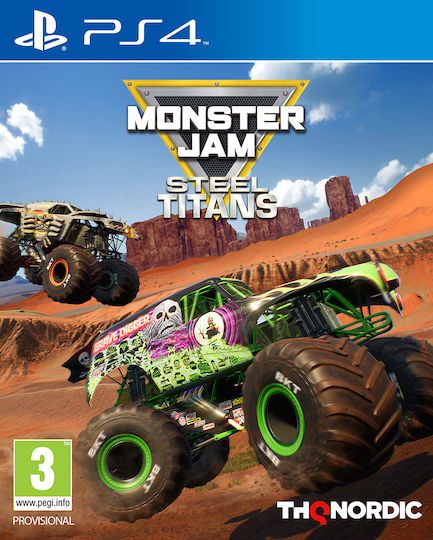 Monster Jam Steel Titans PS4 Game