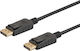 Savio Кабел DisplayPort мъжки - DisplayPort мъжки 1.8м Черен (CL-85)