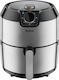 Tefal Easy Fry Classic+ EY201D Air Fryer 4.2lt Ασημί