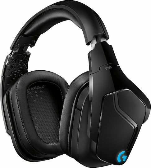 Logitech G935 Ασύρματο Over Ear Gaming Headset με σύνδεση 3.5mm / USB