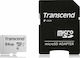 Transcend 300s microSDXC 64GB Klasse 10 U1 V30 A1 UHS-I mit Adapter