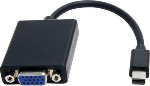 Akyga Μετατροπέας mini DisplayPort male σε VGA female 1τμχ AK-AD-39