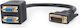 Cablexpert Конвертор DVI-I мъжки към VGA женски Черен 1бр A-DVI-2VGA-01