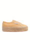 Superga 2790 Cotropew Γυναικεία Flatforms Sneakers Μπεζ