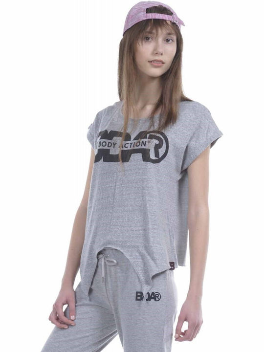 Body Action Damen T-shirt Gray